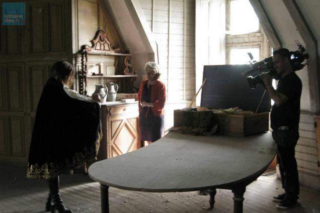 Le Lude Une télé brésilienne en reportage au château Le Mans maville