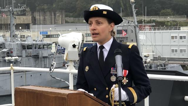 Brest Laura Serhal Est La Nouvelle Commandant Du Laplace Le Mans