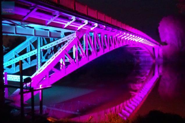 Fillé Le pont en voit de toutes les couleurs Le Mans maville