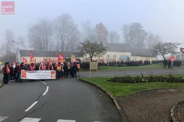 Gr Ve Du D Cembre Manifestants Niort Thouars