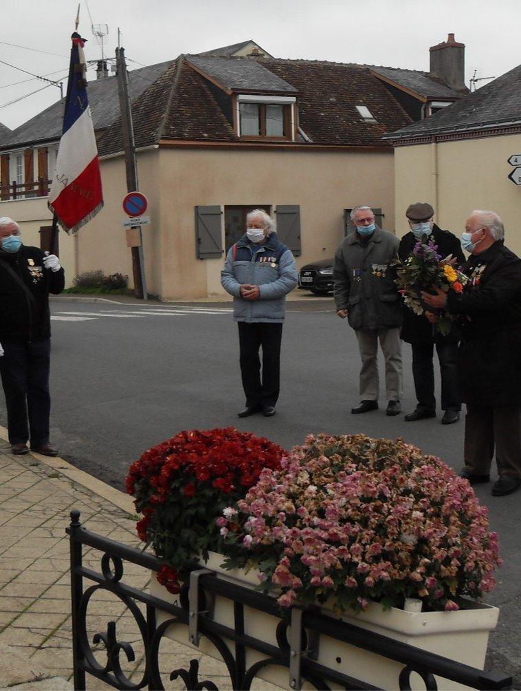 Sainte Jamme Sur Sarthe Hommage Aux Morts DAfrique Du Nord Le Mans