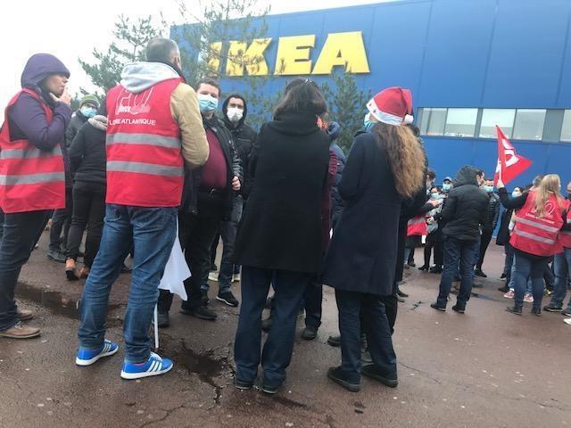 Saint Herblain Grève à Ikea les salariés réclament une prime