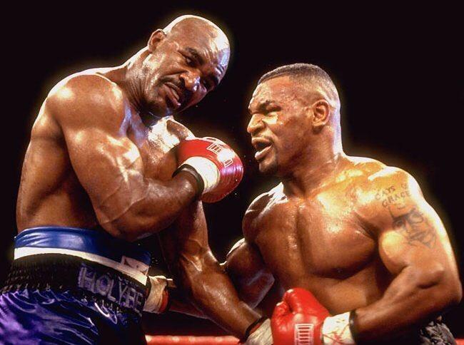 24 ans après les stars de la boxe Mike Tyson et Evander Holyfield vont