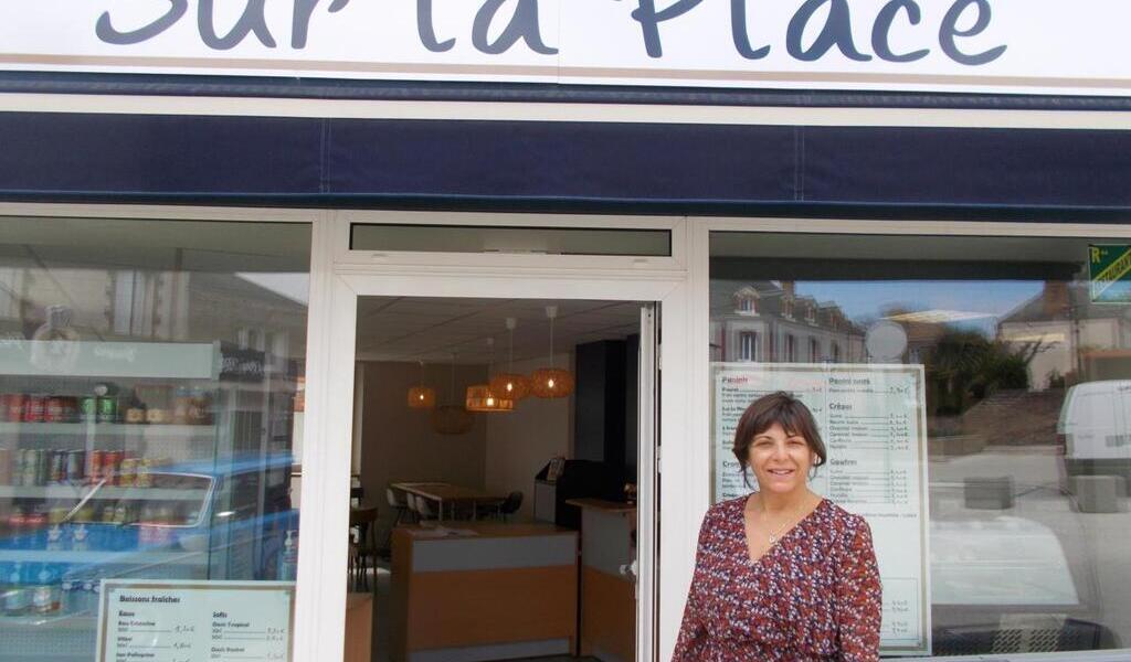 Saint Michel Chef Chef Myriam Pavageau a ouvert le Sur la place près