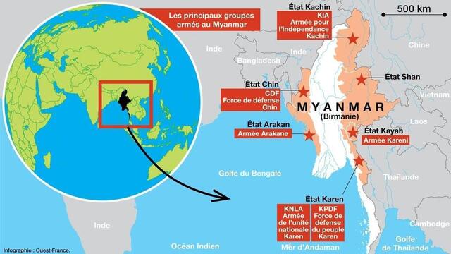 La Birmanie Au Bord De La Guerre Civile Trois Questions Pour Mieux