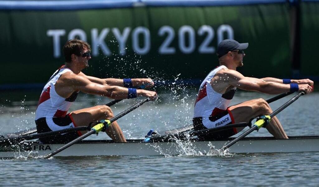 Jo Aviron Matthieu Androdias Et Hugo Boucheron Champions Olympiques En