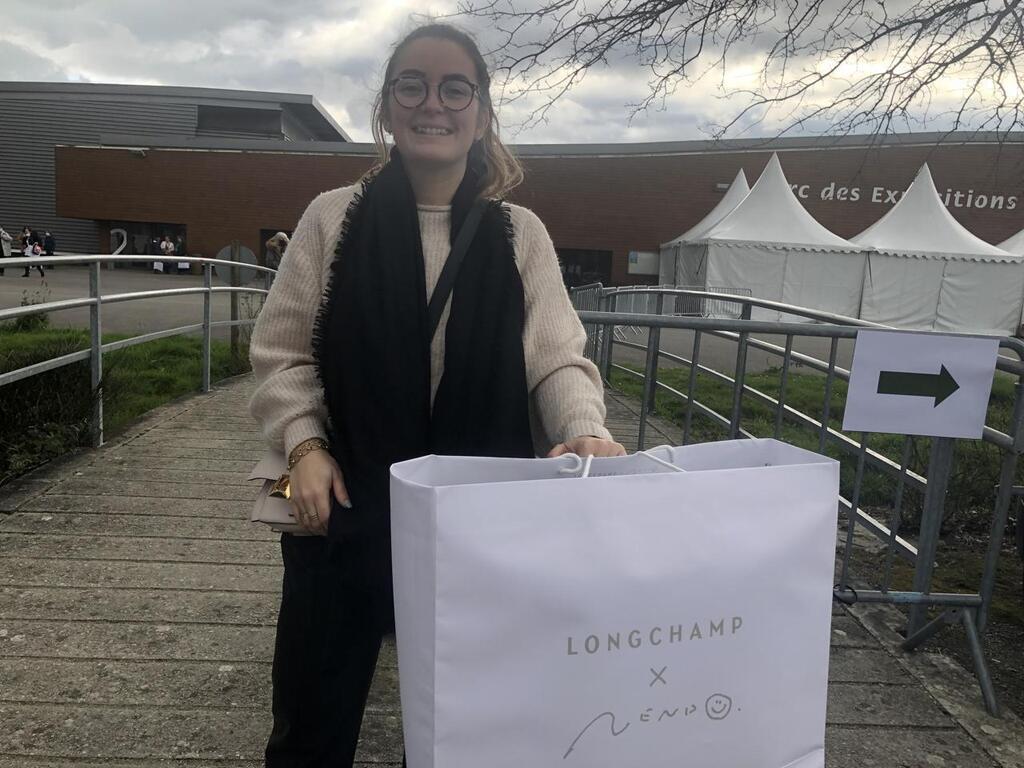 REPORTAGE Déstockage Longchamp en Anjou Un truc de fou Jen ai