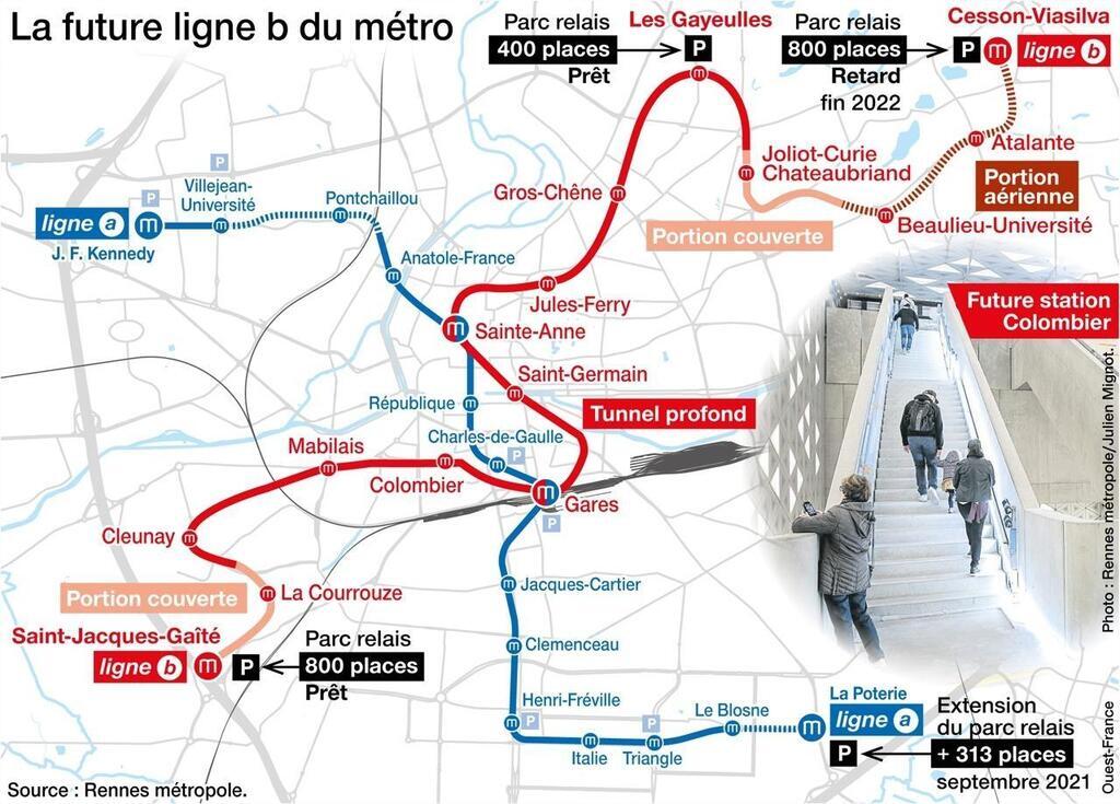 M Tro Rennes Cest Officiel La Ligne B Ouvrira Enfin Le