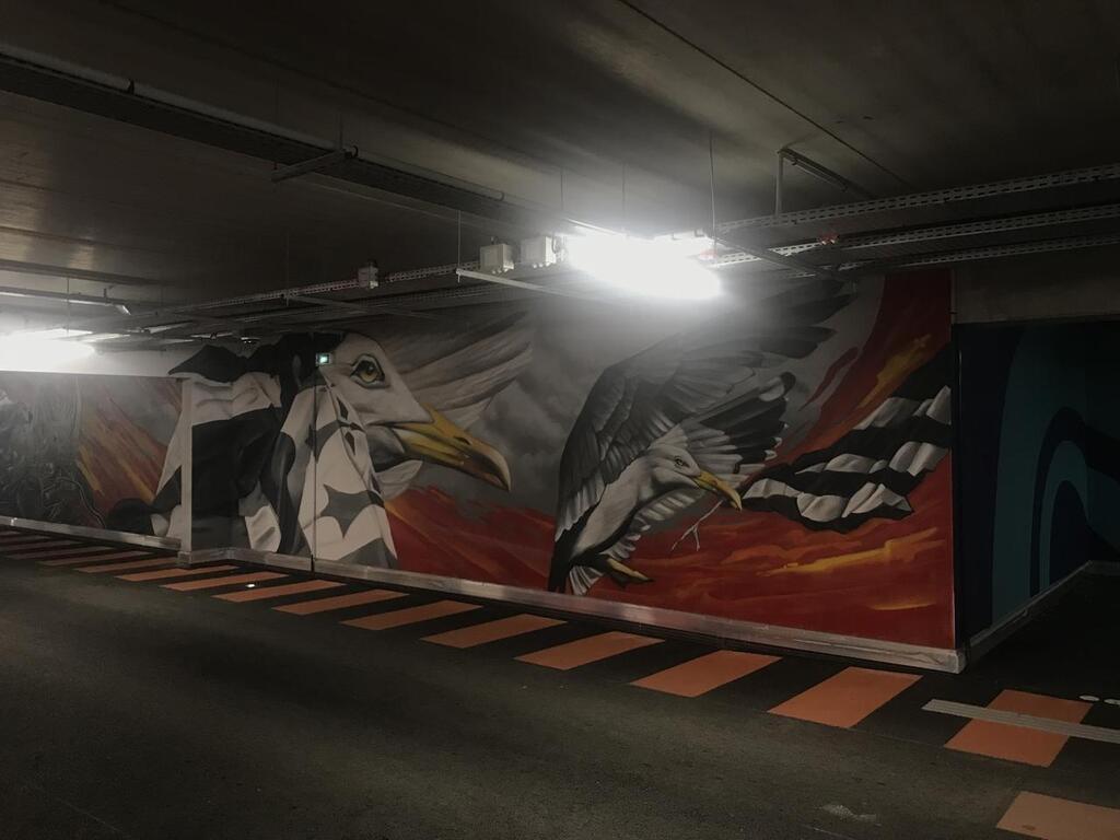 Chantepie Street Art Voici L Uvre D Couvrir Dans Le Parking Du