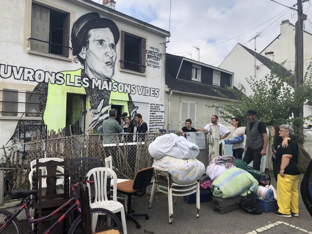 VIDÉ0 À Saint Nazaire les occupants expulsés des maisons solidaires