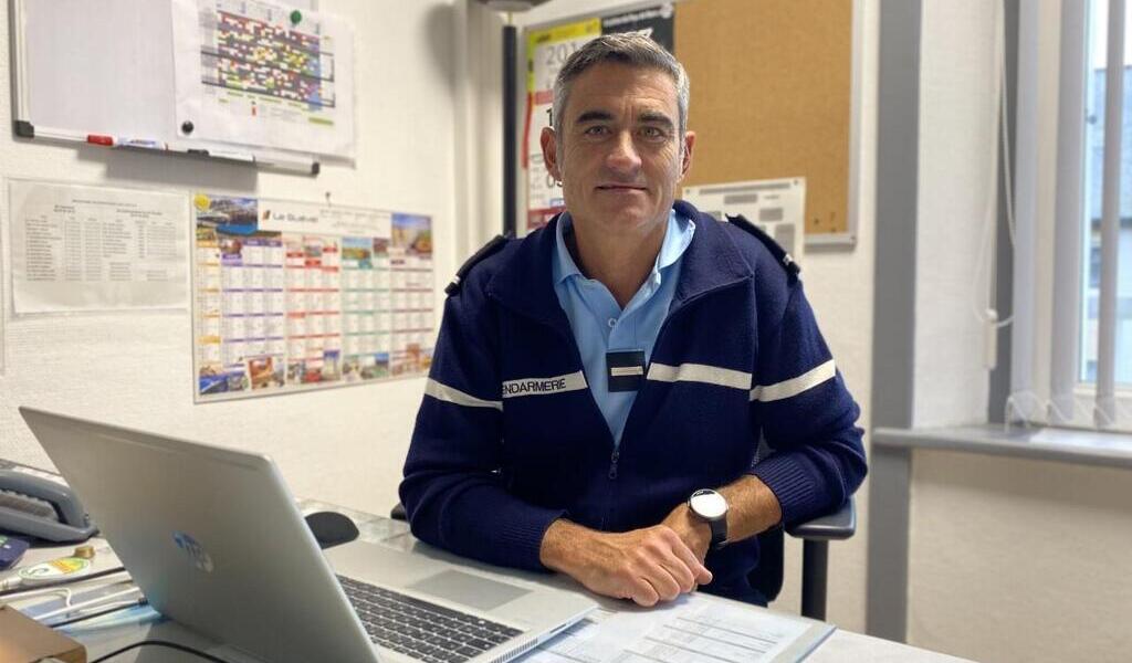 Châteauneuf Laurent Jamin aux commandes de la brigade de gendarmerie