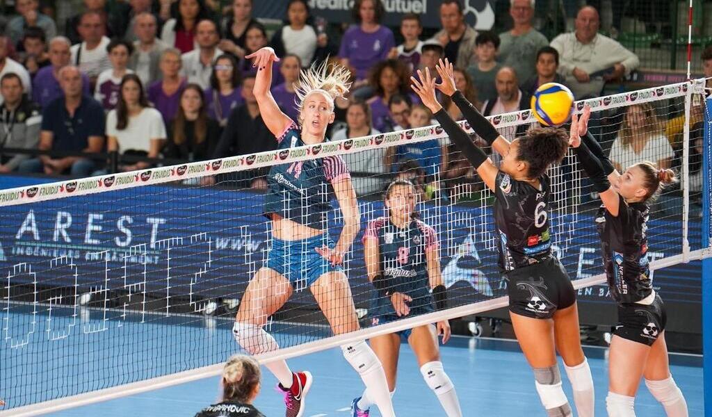 Loire Atlantique Volley Ball Ligue Af Un Vrai Bon Test Pour Les