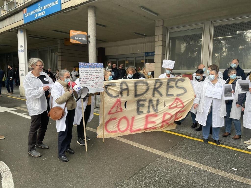 Des Cadres De Sant Du Chu De Rennes En Gr Ve On Nous Demande De