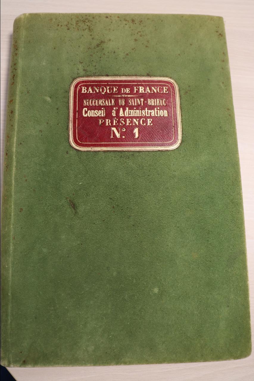 1873 2022 Ce Registre De La Banque De France De Saint Brieuc Qui A