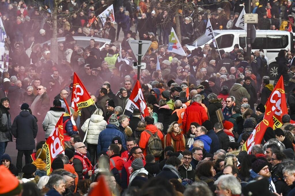 Carte Gr Ve Du F Vrier Le Parcours De La Manifestation Au Mans