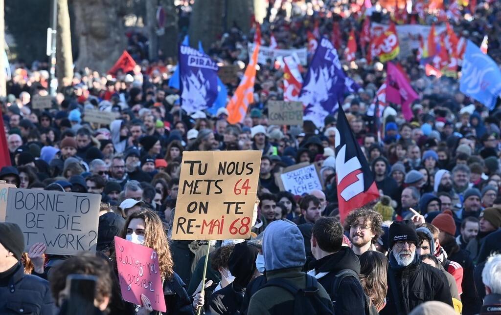 EN IMAGES Le Nombre De Manifestants En Baisse Mais Une Mobilisation