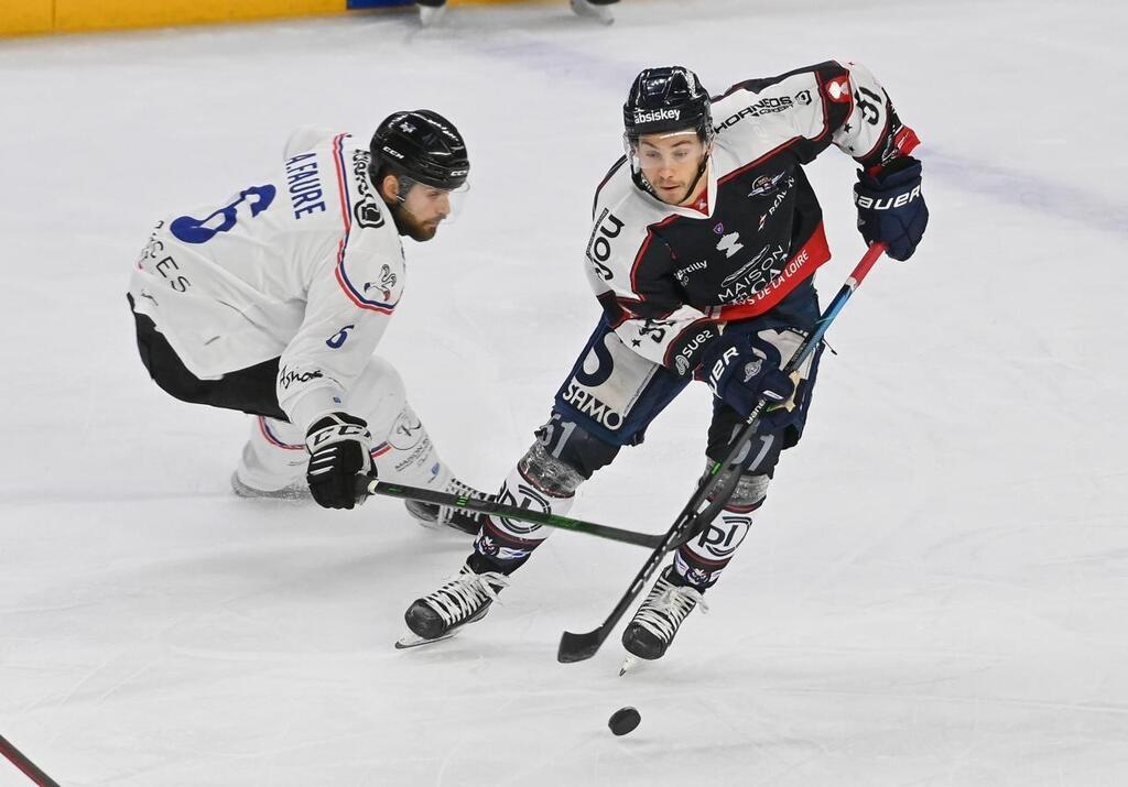 Hockey sur glace Ligue Magnus Les Ducs dAngers en mode affûtage à