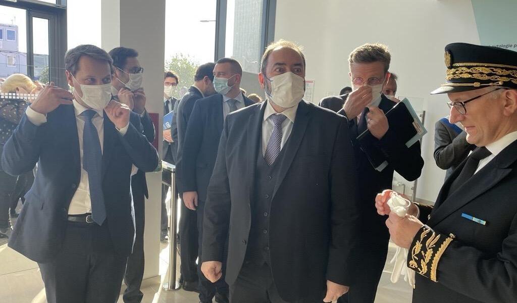 Le Ministre De La Sant Fran Ois Braun En Visite Au Chu De Caen En