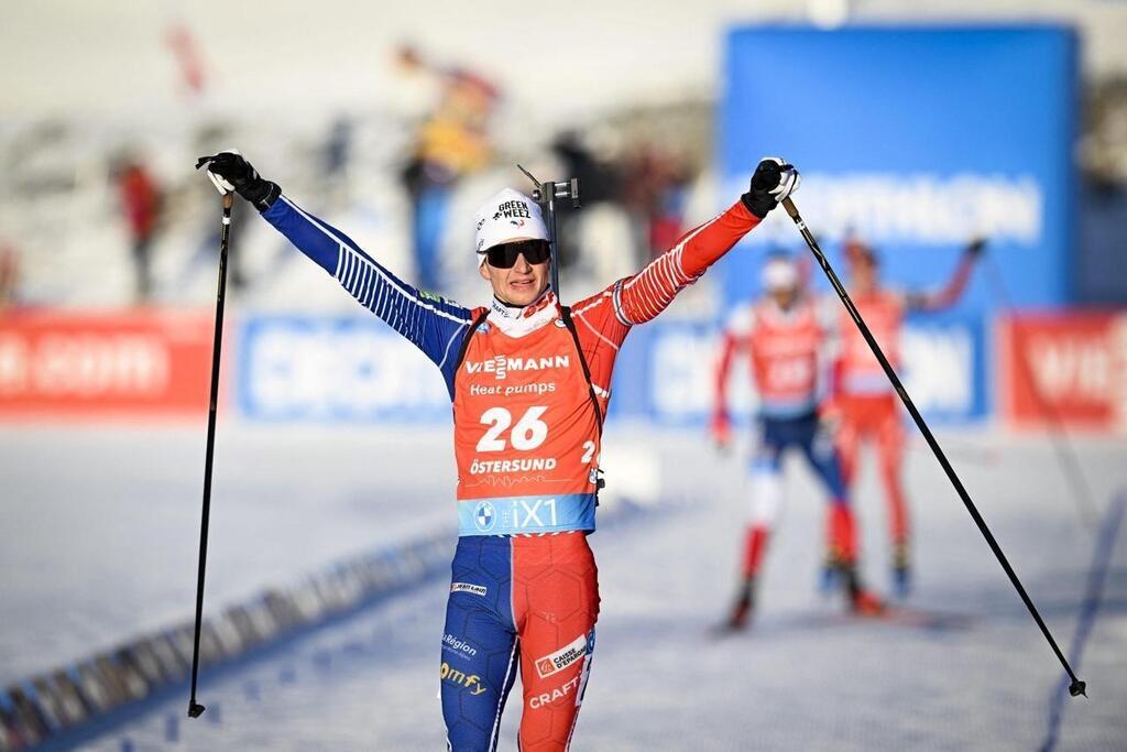 Biathlon Eric Perrot Ce Premier Podium En Coupe Du Monde Jen Ai