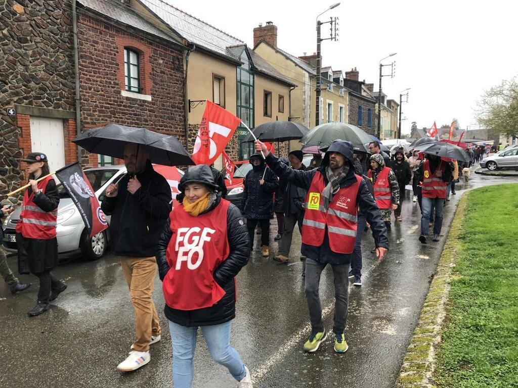 Réforme des retraites Entre 400 et 600 personnes ont manifesté à