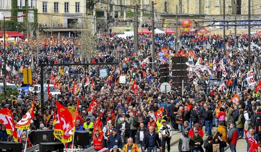 CARTE Réforme des retraites le parcours de la manifestation du mardi