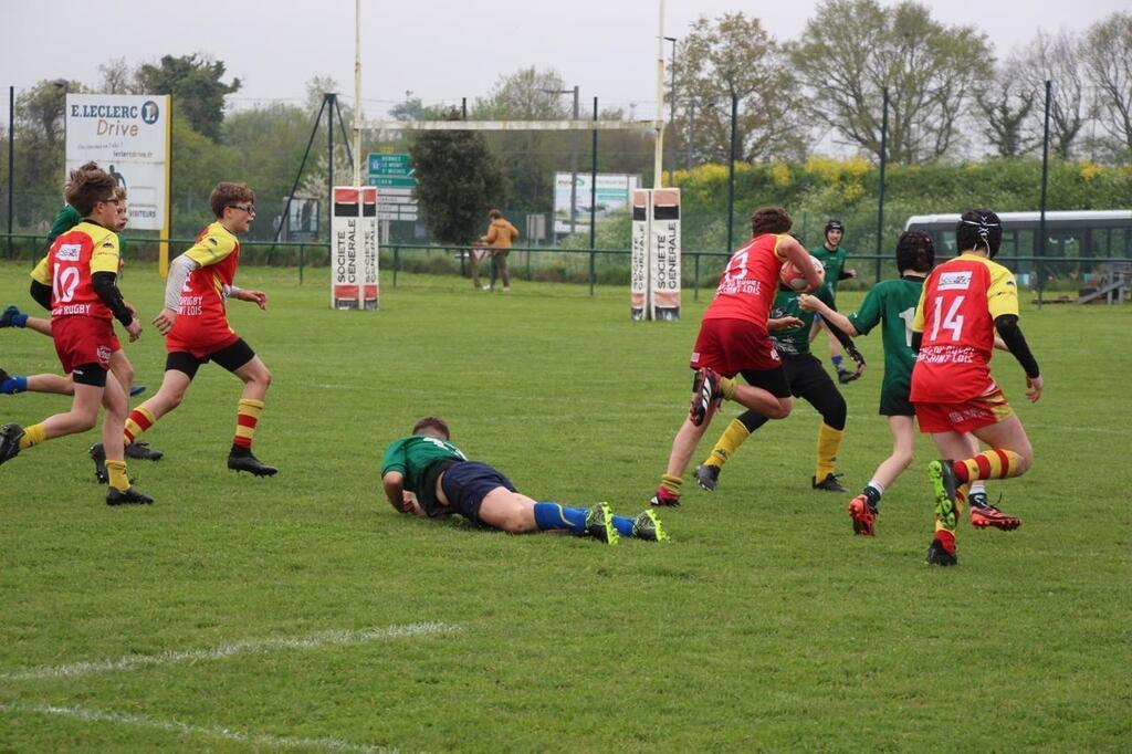 EN IMAGES Un beau tournoi du bocage organisé par le Rugby Club Saint