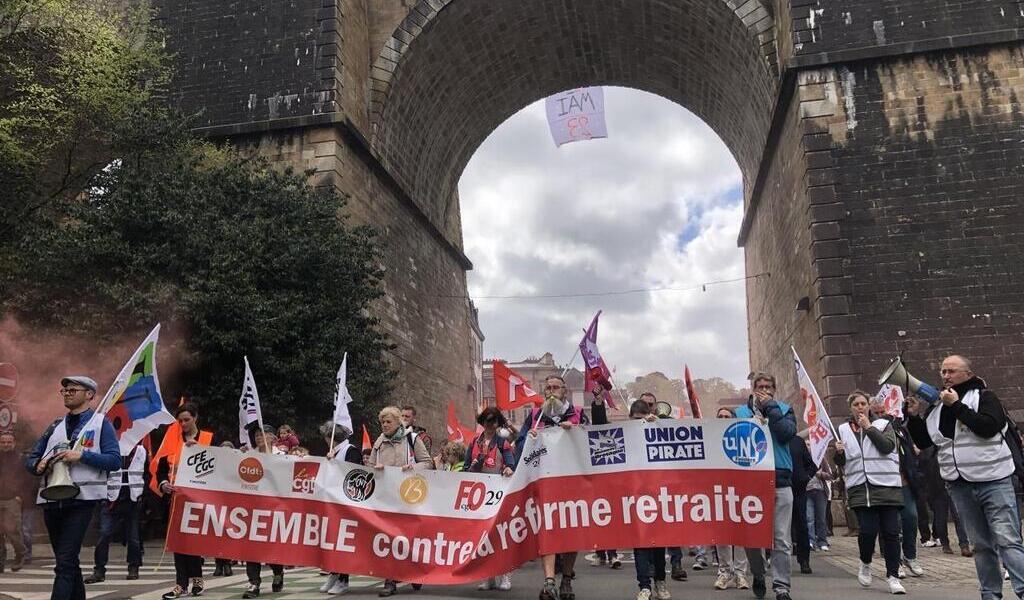 En Images Revivez La Mobilisation Du Er Mai Morlaix En Sept Photos