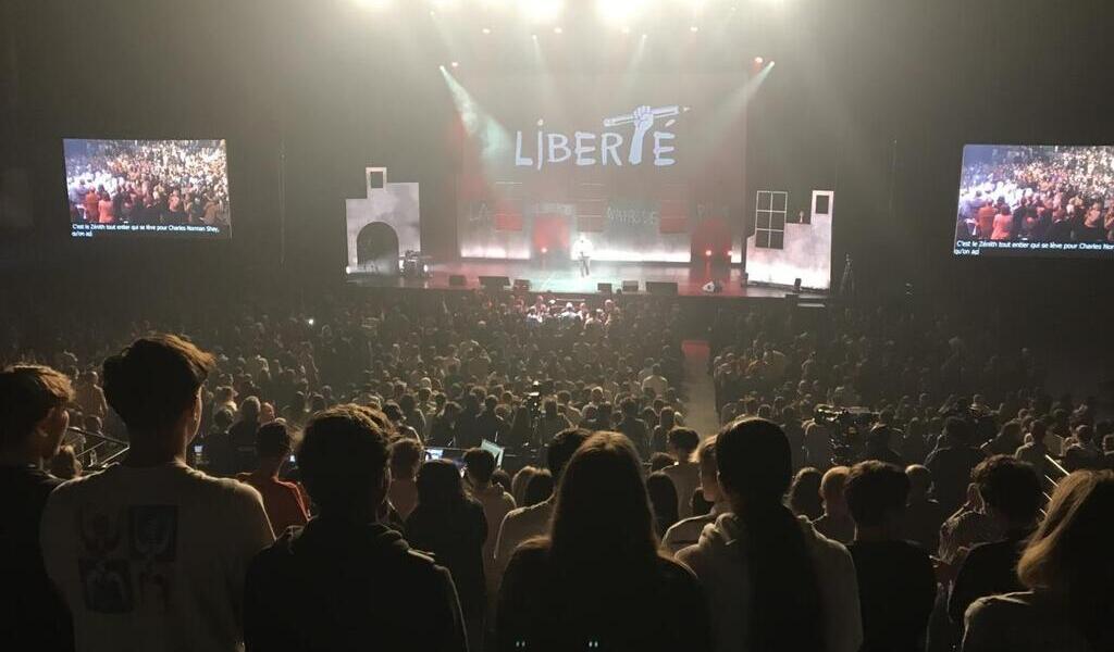 Jeunes Au Z Nith De Caen Pour La Remise Du Prix Libert