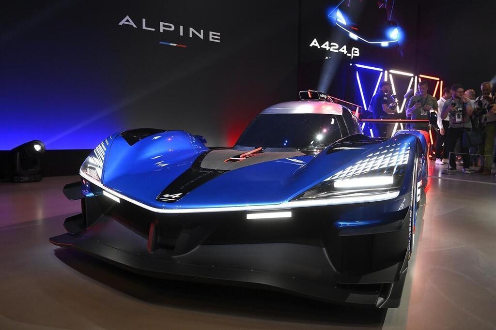 VIDÉO 24 Heures du Mans 2023 Alpine dévoile lA424 lHypercar qu