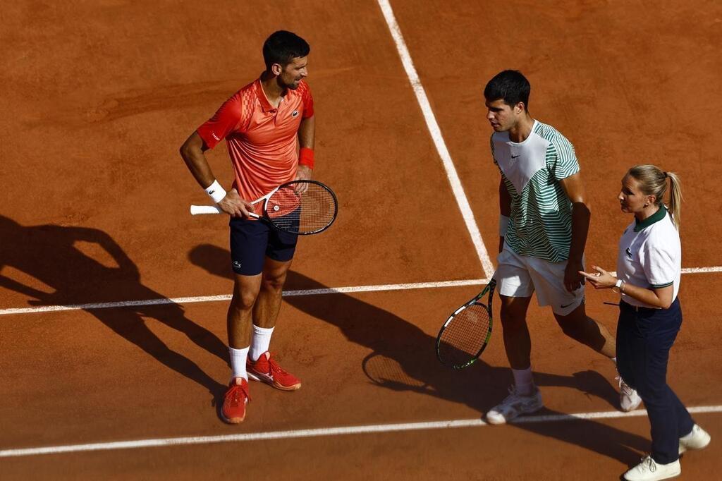 Roland Garros Face Novak Djokovic Carlos Alcaraz Na Pas Tenu Le