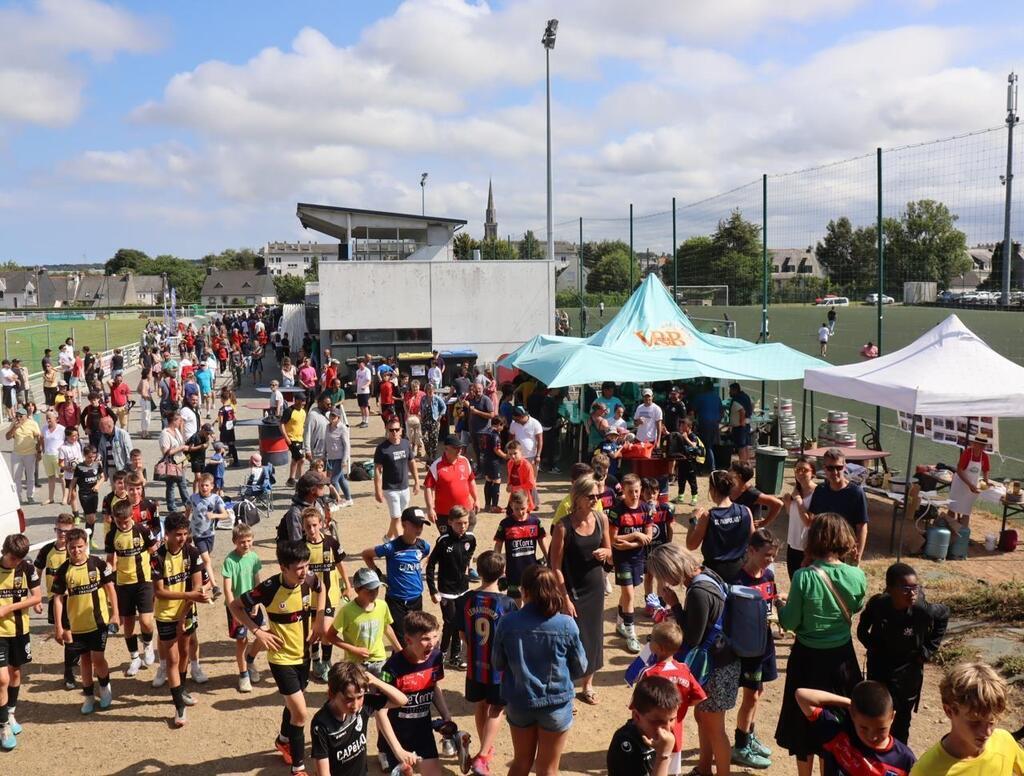 Stade paimpolais Le foot était à la fête à Paimpol à loccasion du