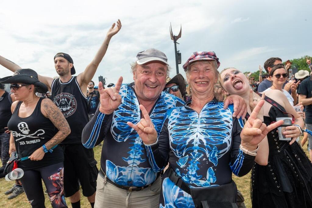 EN IMAGES Heureux Comme Des Milliers De Festivaliers Au Hellfest