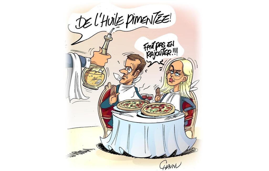 Le Dessin De Chaunu La Rencontre Entre Emmanuel Macron Et Giorgia