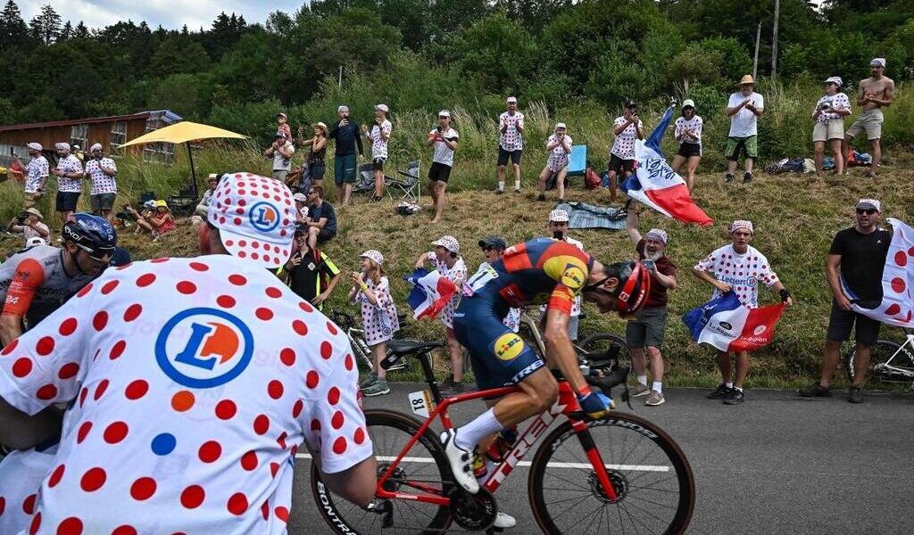 Maillot à pois du Tour de France Le classement de la montagne et des