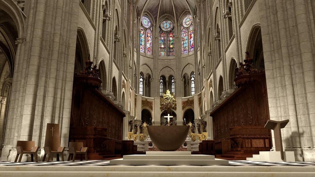 En Images D Couvrez Le Nouveau Mobilier De La Cath Drale Notre Dame