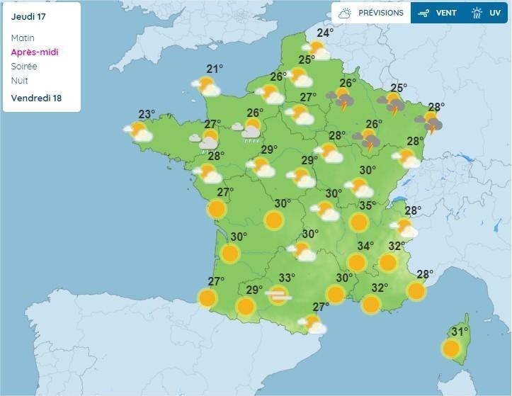 Les fortes chaleurs vont bientôt gagner toute la France à quoi faut