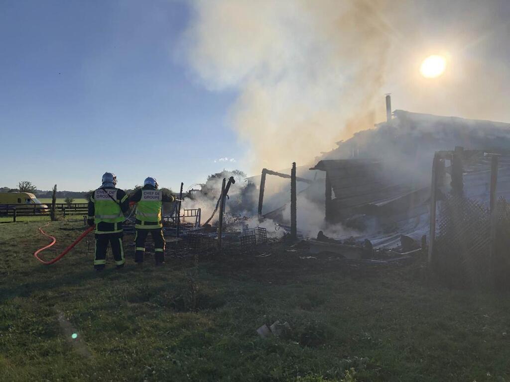 Un incendie se déclare dans un haras de lOrne une habitation et une