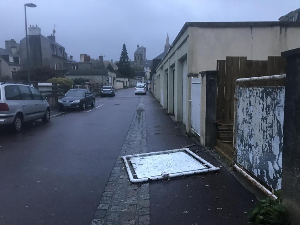 EN IMAGES Tempête Ciaran à Coutances les premiers dégâts visibles