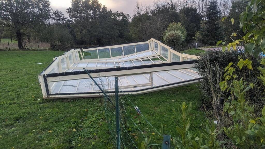 EN IMAGES Tempête Ciaran arbres déracinés mer déchaînée 10 photos