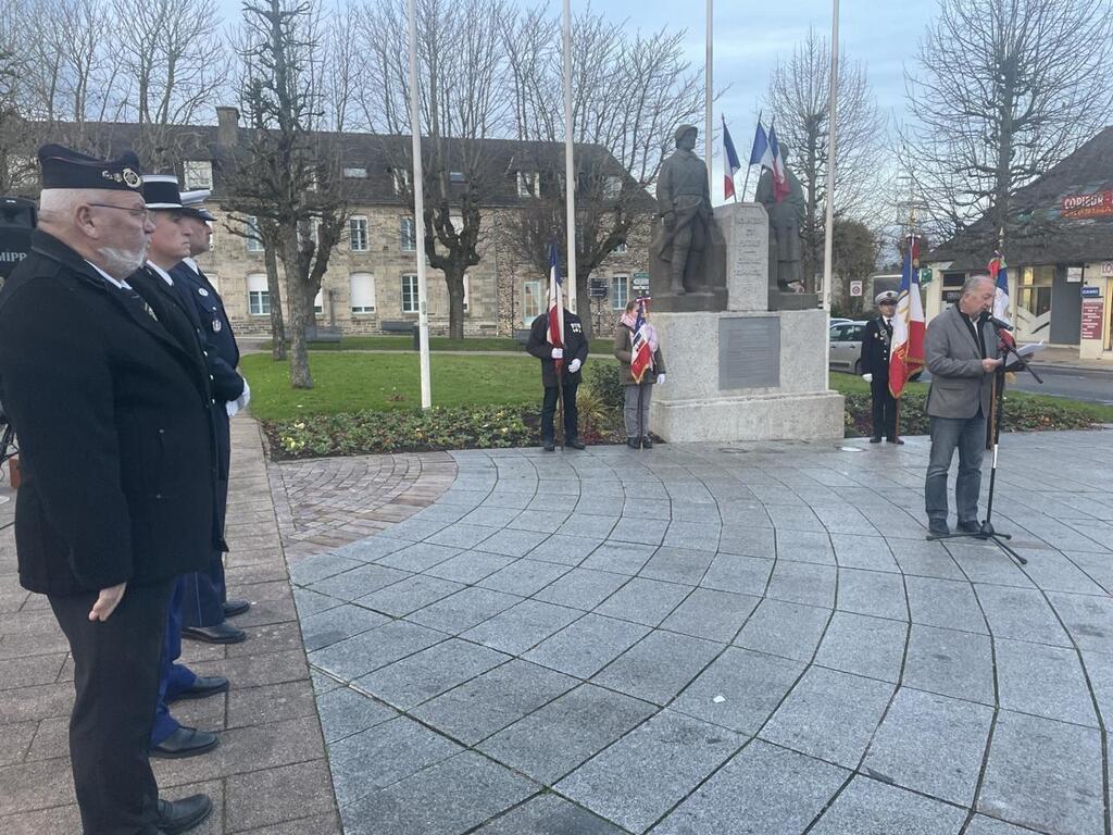 À Loudéac un hommage rendu aux anciens combattants dAfrique du Nord