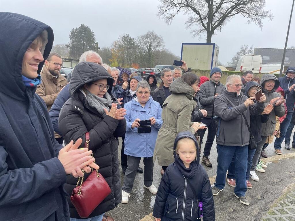 Cette petite commune bretonne retrouve sa boulangerie fermée il y a