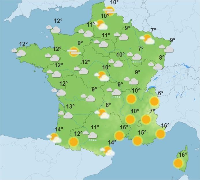 Météo Avec larrivée dune patate anticyclonique à quel temps