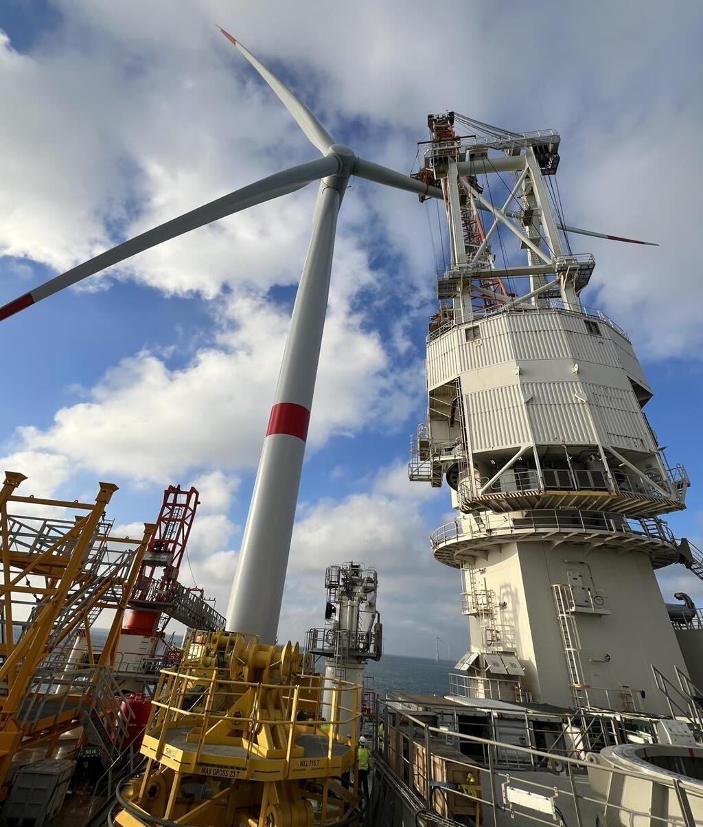 Nous sommes dans les délais les 62 éoliennes du parc en mer de