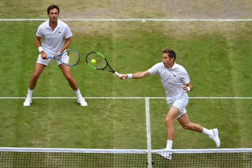 Tennis Open Daustralie Nicolas Mahut Et Douard Roger Vasselin