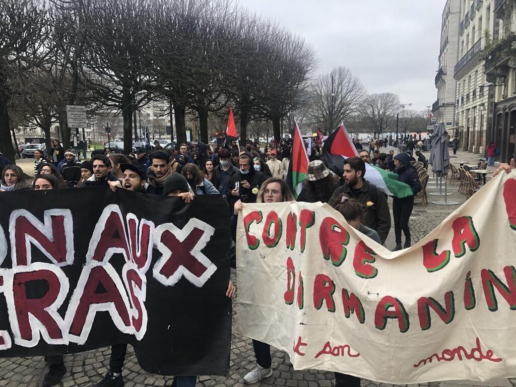 À Nantes 150 manifestants dans la rue contre la loi immigration