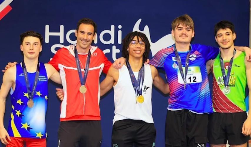 Handisport Championnats de France dathlétisme Heliott Lamago