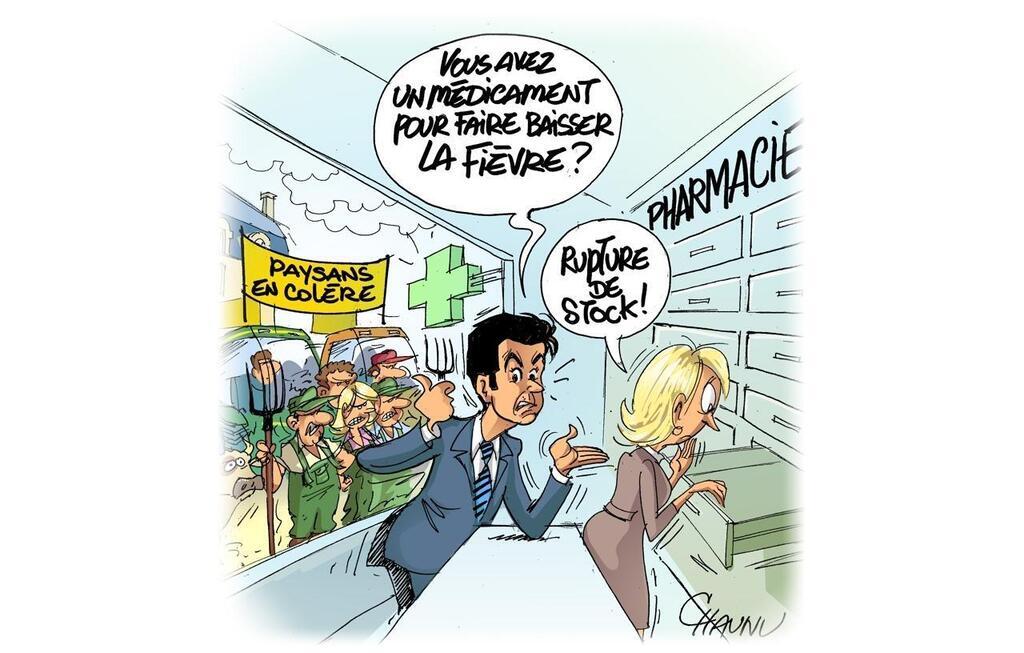 Le Dessin De Chaunu Le Plan Du Gouvernement Pour Contrer La P Nurie