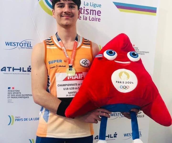 Athlétisme Léo Dupont lenvol en or du perchiste du CAP Saumurois aux