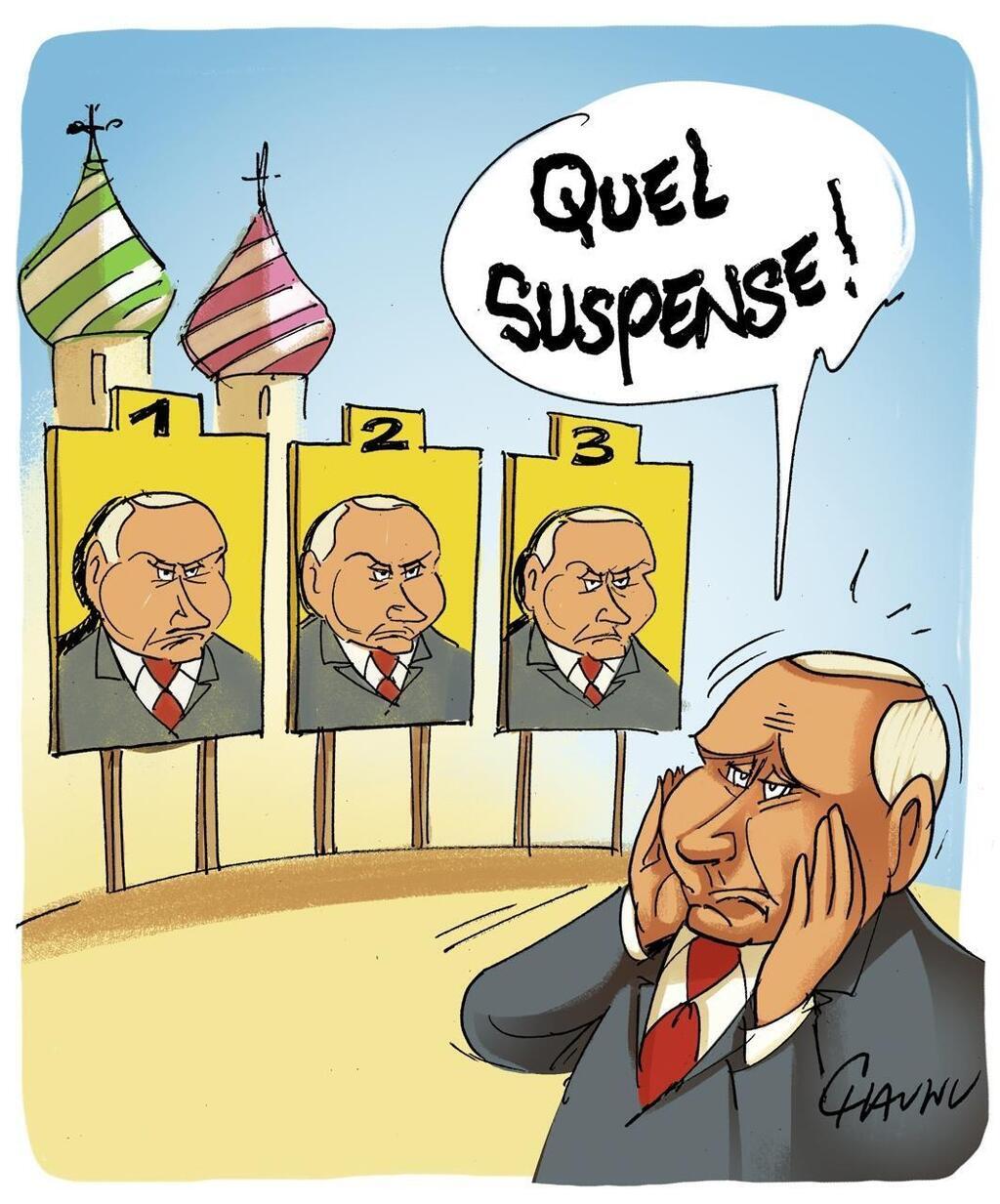 Le Dessin De Chaunu L Lection Pr Sidentielle En Russie Tours