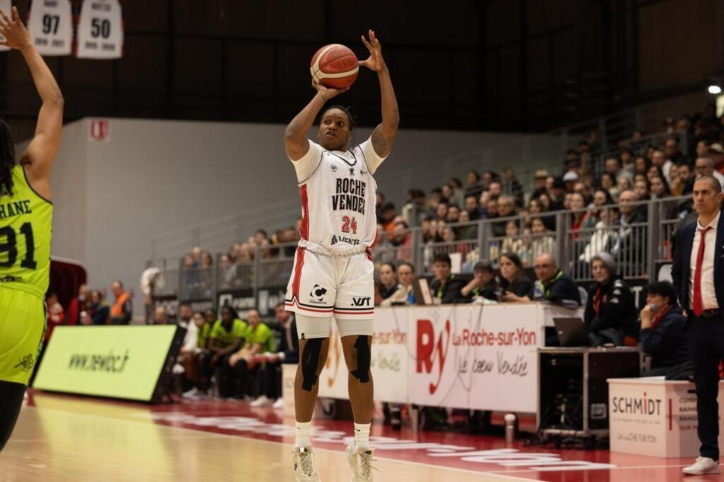 Basket Lfb La Roche Vend E Re Oit Montpellier Avec D J La T Te Aux